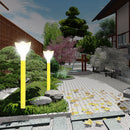 10pcs LED Solar Power Garden Path Yard Light Lamps Lawn Road Patio Outdoor