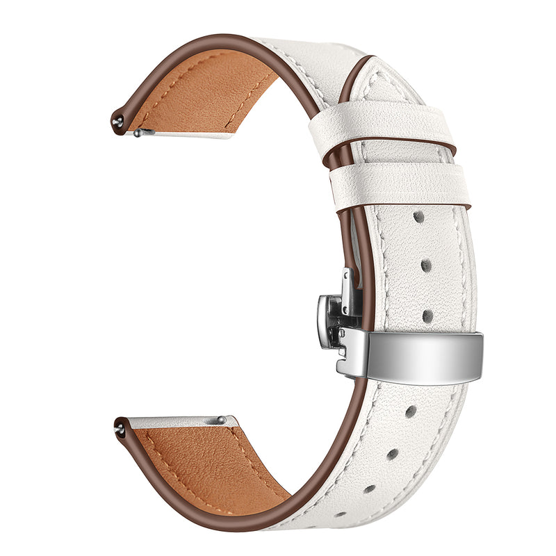 Top Layer Leather Watch Strap Watch Band for Xiaomi Amazfit 2