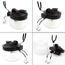 New Airbrush Cleaning Pot Stabilizer Glass Jar Bottles Holder Paint Station Filter Repair Tool
