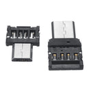 2Pcs USB-C 3.1 Type C Male to USB Female OTG Adapter Converter for Game Controller Mobile Phone Tablet