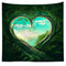 Polyester Fancy Moon Light Tapestry Throw Mat Yoga Rug Wall Hanging Home Decor Art Crafts