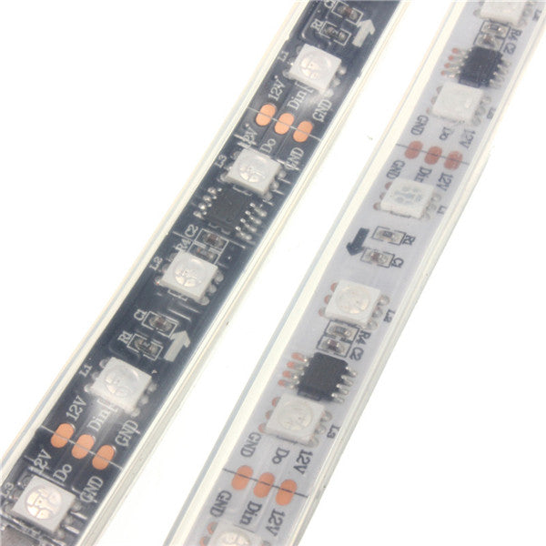 WS2811 1M LED Strip 60 SMD 5050 LED RGB Dream Color Strip Light Waterproof IP65 DC12V