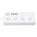 WiFi Plug Power Strip 4 Smart AC Outlet USB Remote Control Timing Schedule Compatible Alexa/Google Home/ifttt