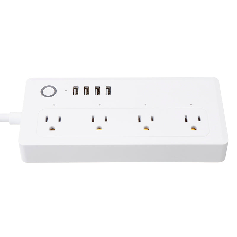 WiFi Plug Power Strip 4 Smart AC Outlet USB Remote Control Timing Schedule Compatible Alexa/Google Home/ifttt