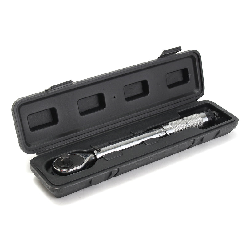3/8inch Preset Adjustable Torque Wrench Molybdenum Steel Polished Chrome