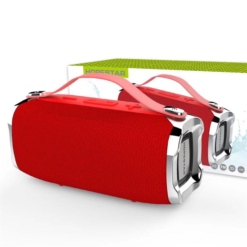Hopestar H36 Portable bluetooth Speaker Dual Units IPX6 Waterproof TF Card FM Radio Bass Speaker