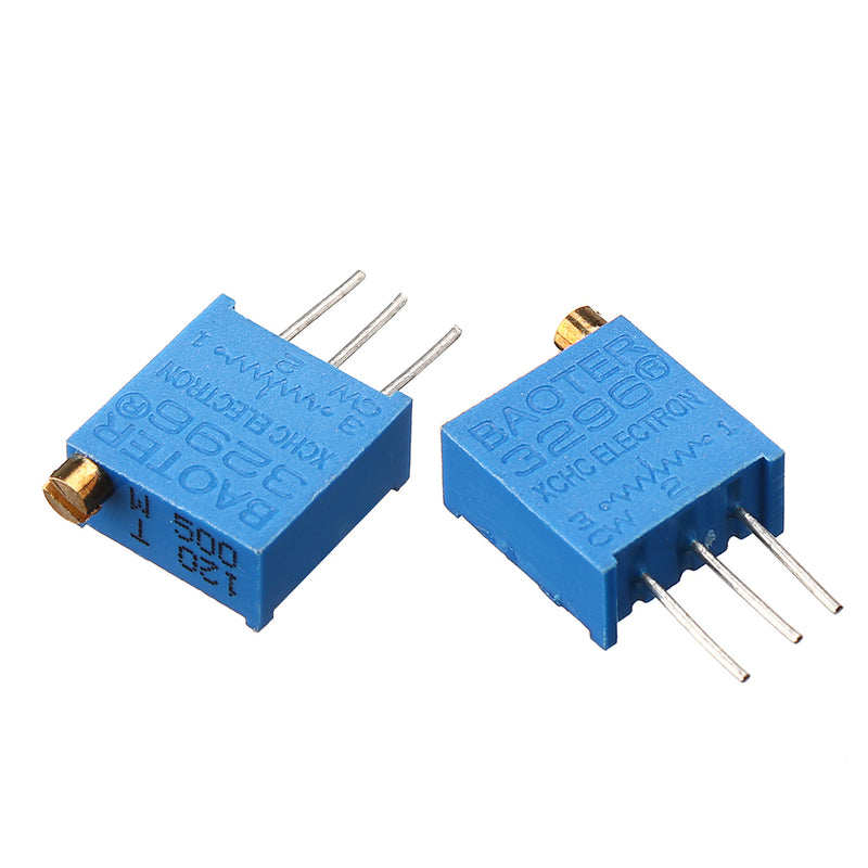 10pcs 3296W 50 ohm Trimpot Trimmer Potentiometer