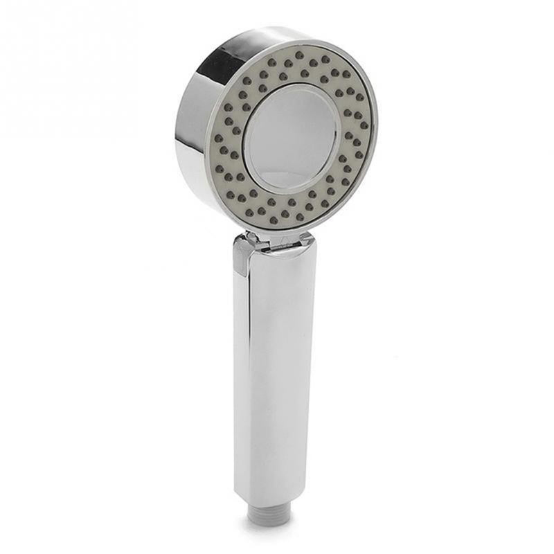 ABS G1/2 Double-sided Spraying Faucet Shower Head Detachable Shampoo Shower Gel High Pressure Shower Head Free Filling for Bathroom SPA