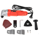 720W 220V 6 Variable Speed Sander Swing Tool Set Cutting Machine Multi-Purpose Oscillating Polishing Trimming Tools