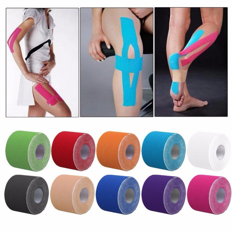 5CM X 5M Sports Fitness Kinesiology Tape Muscle Care Elastic Adhesive Bandage