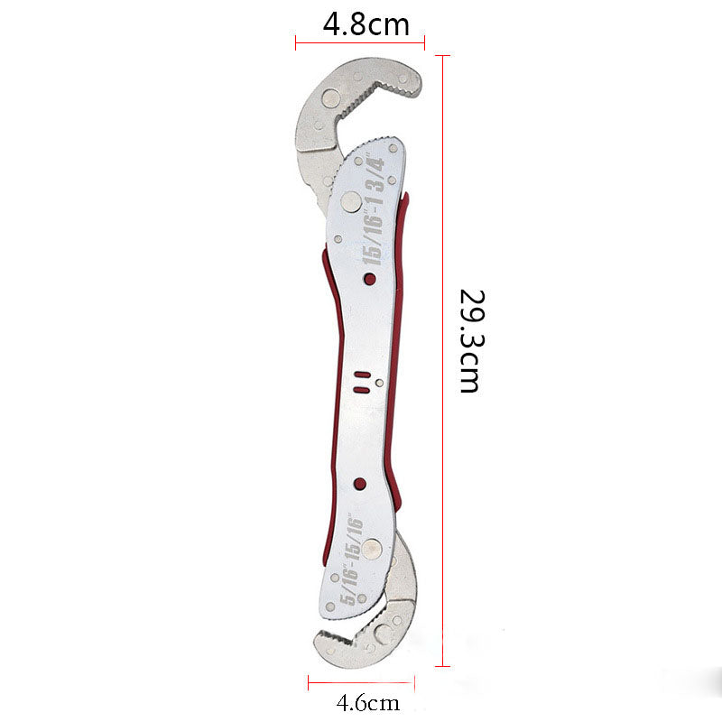 9-45mm Adjustable Multi Purpose Spanner Set Of Tool Universal Wrench Pipe Adjustable Spanner