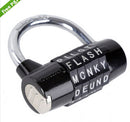 Digital Letter Code Lock Dial Combination Suitcase Luggage Diary Password Lock Padlock