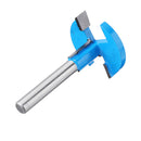 Drillpro 1/4*1-3/8 Inch T Slot Router Bit Straight Shank T-Track Woodworking Cutter