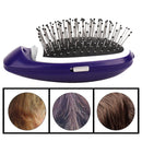 Portable Electric Ionic Hairbrush Takeout Mini Massage 3D Inflatable Hair Brush Comb