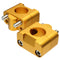 1 1/8" 28mm CNC Handlebar Fat Bar Riser Mount Clamp Adaptor for Pit Dirt Motorcycle