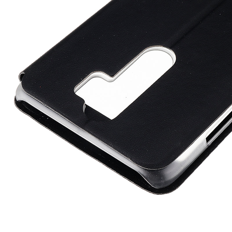 For Xiaomi Redmi Note 8 Pro Case Bakeey Luxury Bumper Flip with View Window PU Leather Full Body Protective Case