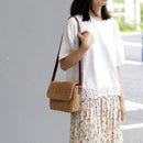 Woman Straw Rattan Crossbody Bag Vintage Handmade Shoulder Pack Handbag