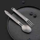 NEXTOOL Outdoor Titanium Soup Spoon Fork Tableware Set Camping Picnic BBQ Cutlery Kits from xiaomi youpin