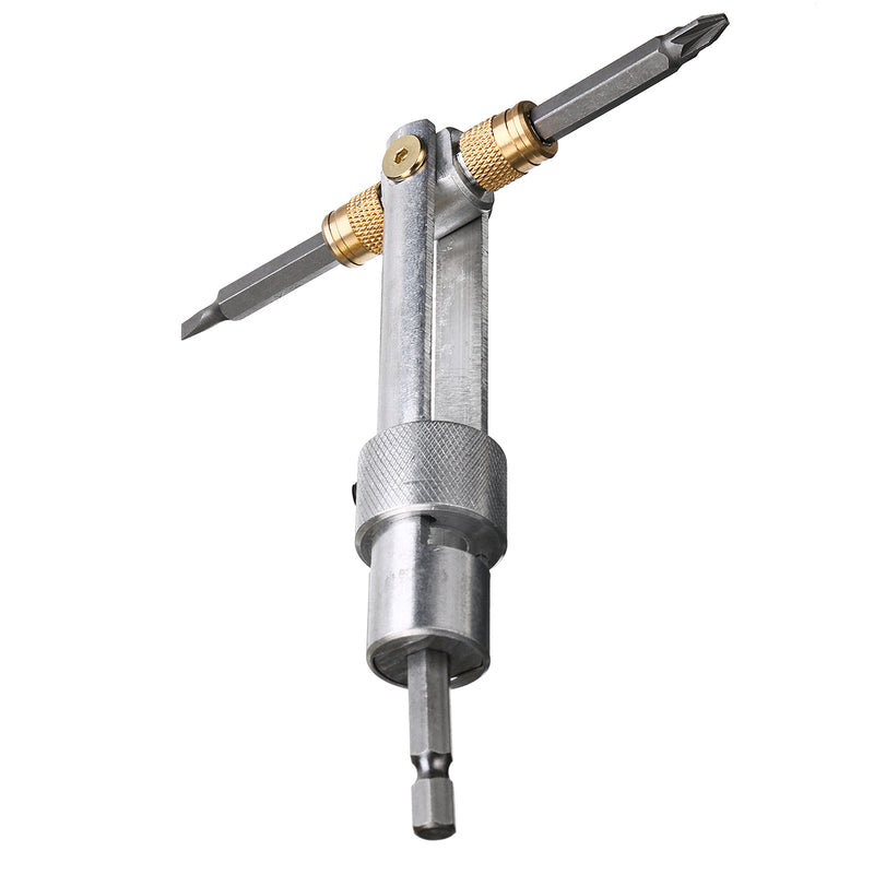 20Pcs Drill Bit Set HSS High Speed Steel Screwdriver Bits Drill Driver Bits Quick Converter Adapter