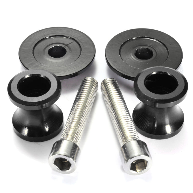 8MM Motorcycle Swing Arm Paddocks Stand Bobbins Sliders Spools For Suzuki