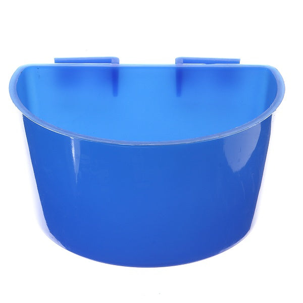 1PCS Blue Hanging Water Feeder Cage Cups Animals Food Dish Bowls Pet Water Bowl