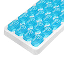 31 Slots Pill Box Pills Organizer Pills Tablets Holder Storage Case for 1 Month Pill Case
