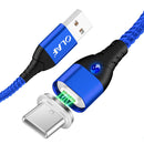 OLAF Magnetic Micro Type-C Fast Charging Adapter Data Cable for Samsung Xiaomi Huawei