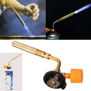 Butane Gas Blow Torch Flamethrower Burner Camping Welding BBQ Tool Brass