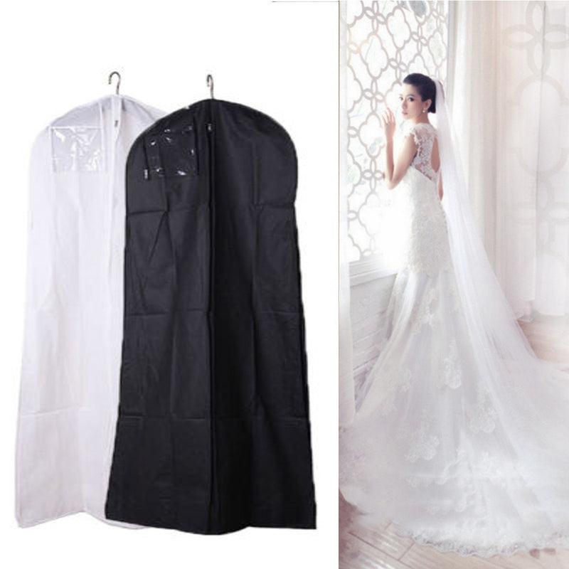 Garment Dress Cover Long Bridal Wedding Dresses Storage Bag Clothes Storage Bag