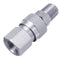 Thread 1/8NPT Steel 8MM Quick Disconnect Adapter Male And Female Fill Nipple Kit