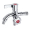 1/2 Inch Washing Machine Faucet Sink Connector Hose Tap Garden 2 Outlet With Control