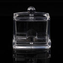 Q-tip Storage Boxes Cotton Swab Holder Clear Acrylic Cosmetic Makeup Case Hotel Supplies