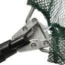 Portable Triangular Folding Fishing Landing Net 3 Section Extending Pole Handle