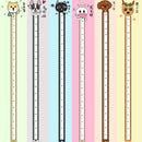 Miico Animal Sticker Children Height Stickers Decorative Stickers Wall Stickers Bedroom Decoration
