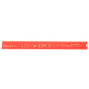 3Pcs 30cm Multifunctional PCB Ruler Measuring Tool Red