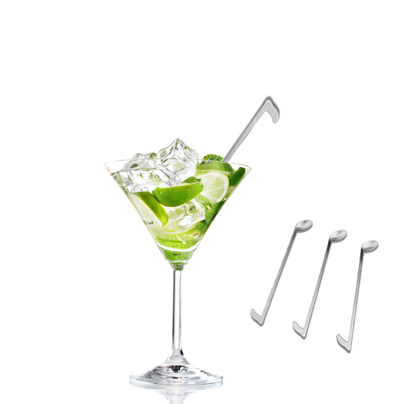 Honana Stainless Steel Long Handle Music Shape Tea Coffee Stirring Cooking Spoon Scoop Tea Spoon