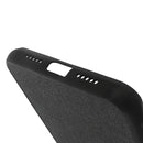 Bakeey Fabric PC+PU Leather Back + Soft TPU Bumper Protective Case for Xiaomi Mi 8 Lite 6.26 inch