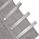 20pcs Stainless Steel Sewing Hemming Clips Measurement Ruler Quilting Supplies Sewing Clip Tools