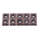 Machifit 10pcs SNMG120408 MA Carbide Inserts SNMG432 Cutter for Lathe Turning Tool Holder