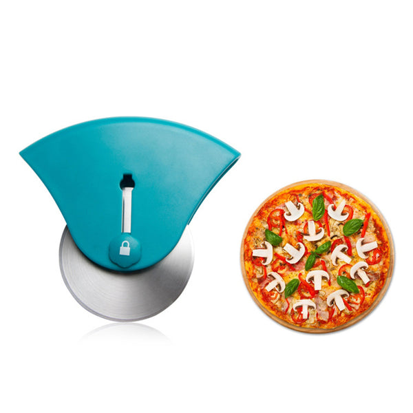 Stainless Steel Pizza Wheel Cutter Retractable Pizza Cutter Kitchen Tools Pizza Cutter