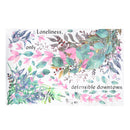 Flower Leaves Branch Wall Sticker Decorations Removable Decal