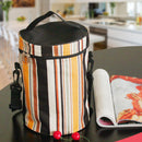 Thermal Insulated Stripe Cooler Bag Outdoor Extra Large Picnic Lunch Box BBQ Pack Accessories