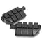 Black Motorcycle Left & Right Sides Foot Peg Pedal For Harley/Honda/Yamaha