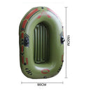 IPRee  150X90CM 1Person PVC Rubber Boat For River Stream Lake Fishing Inflatable Boat
