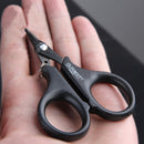 ZANLURE Tungsten Steel Sawtooth Fishing Scissors For Cutting PE Line Lead Weight Fishing Tackle