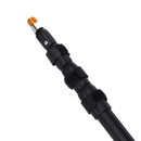 3.5M 137 Inch Aluminum Alloy Boom Microphone Telescoping Lightweight Rob Pole