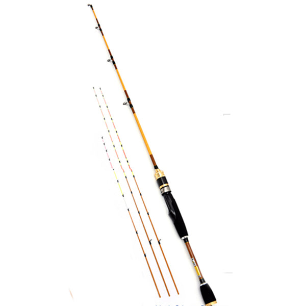LEO Telescopic 1.2M-1.5M Carbon Fishing Rod Super Soft Three Poles Travel Fishing Rod