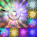 Modern 3W Crystal Ceiling Light Fixture Surface Mounted Pendant Chandelier Lamp for Aisle Hallway