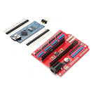 Funduino Nano Expansion Board + ATmega328P Nano V3 No Welding For