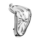 Novel Surreal Melting Distorted Wall Clock Surrealist Salvador Dali Style Wall Clock Amazing Home Decoration Gift
